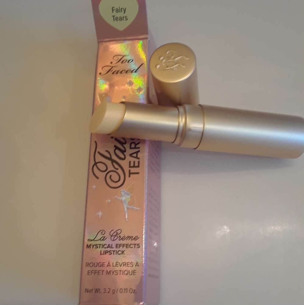Unused Too Faced La Creme Mystical Effect Lipstick